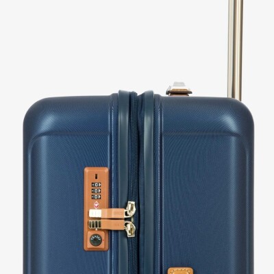 Valise Trolley BRIC'S Capri moyen format Bleue