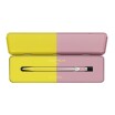 Stylo Bille Caran d'Ache 849 PAUL SMITH Chartreuse Yellow & Rose Pink - Édition Limitée