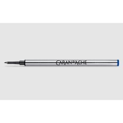 Cartouche Caran d'Ache Roller Pointe Acier Bleue (F)