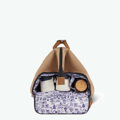 Sac de voyage CABAÏA Duffle Bag Kuala Lumpur + 2 poches interchangeables