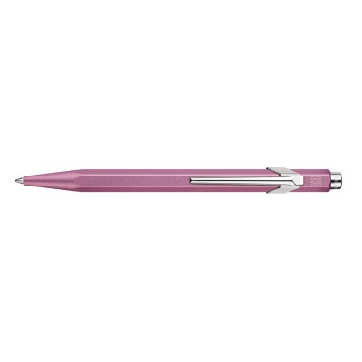 Stylo Bille Caran d'Ache 849 COLORMAT-X Rose