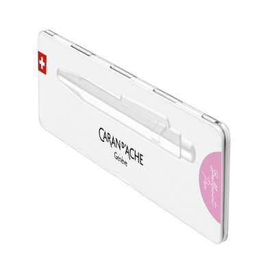 Stylo Bille Caran d'Ache 849 COLORMAT-X Rose