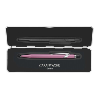 Stylo Bille Caran d'Ache 849 COLORMAT-X Rose
