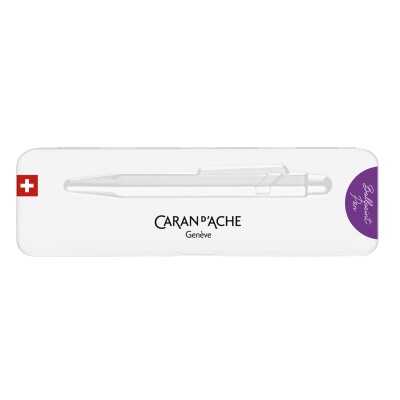 Stylo Bille Caran d'Ache 849 COLORMAT-X Violet