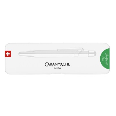 Stylo Bille Caran d'Ache 849 COLORMAT-X Vert