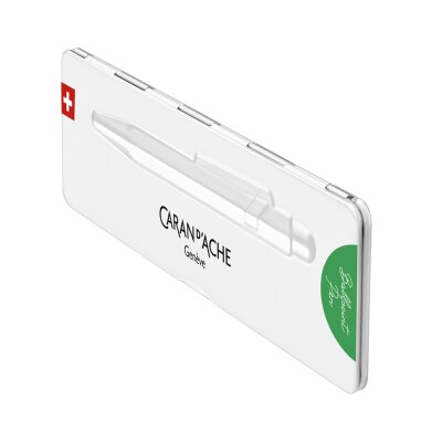 Stylo Bille Caran d'Ache 849 COLORMAT-X Vert