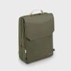 Le Réversible Backpack, Dark Green Moss, Gold Colour