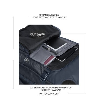 Valise Eastpak Tranverz M CNNCT Marine