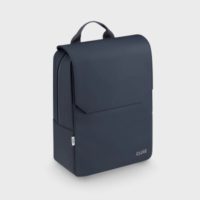 Nuitée Backpack, Dark Blue, Silver Colour