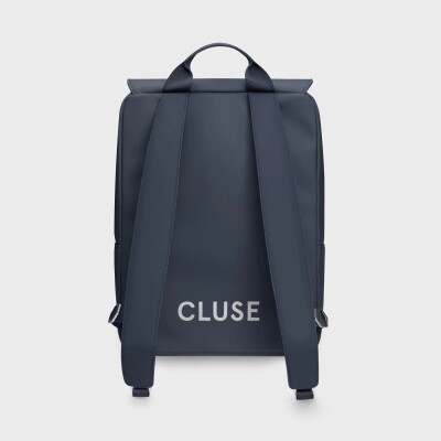 Nuitée Backpack, Dark Blue, Silver Colour