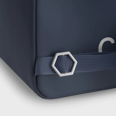 Nuitée Backpack, Dark Blue, Silver Colour