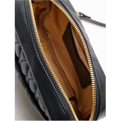 Sac caméra nat & nin Emma Noir - Cuir lisse