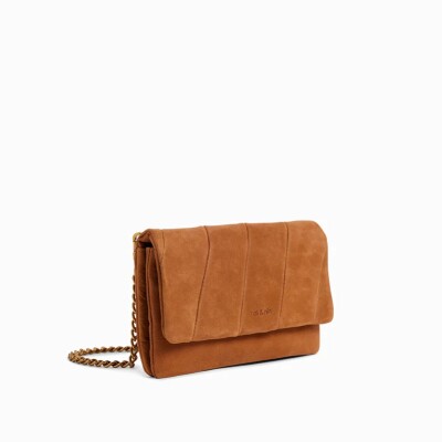 Pochette nat & nin Max Epice - Cuir peau de pêche