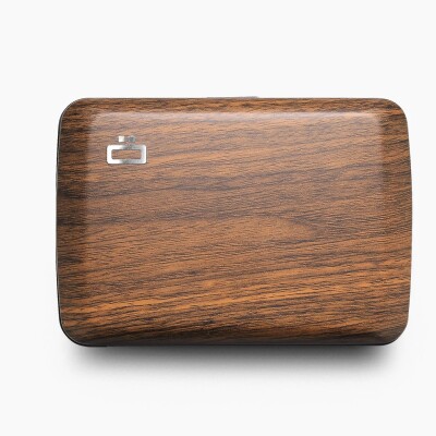 Porte-cartes ÖGON Smart Case V2 Imitation bois Sequoia