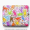 Portefeuille ÖGON Smart Case V2 Large Keith Haring Color