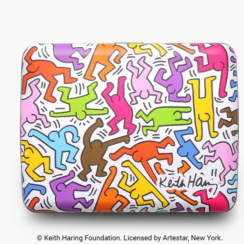 Portefeuille ÖGON Smart Case V2 Large Keith Haring Color