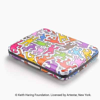 Portefeuille ÖGON Smart Case V2 Large Keith Haring Color