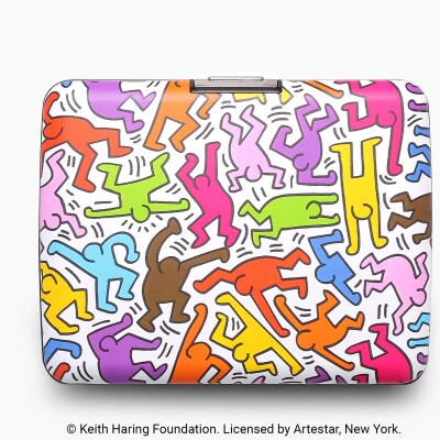 Portefeuille ÖGON Smart Case V2 Large Keith Haring Color