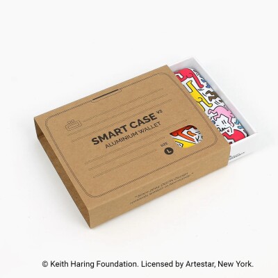 Portefeuille ÖGON Smart Case V2 Large Keith Haring Color