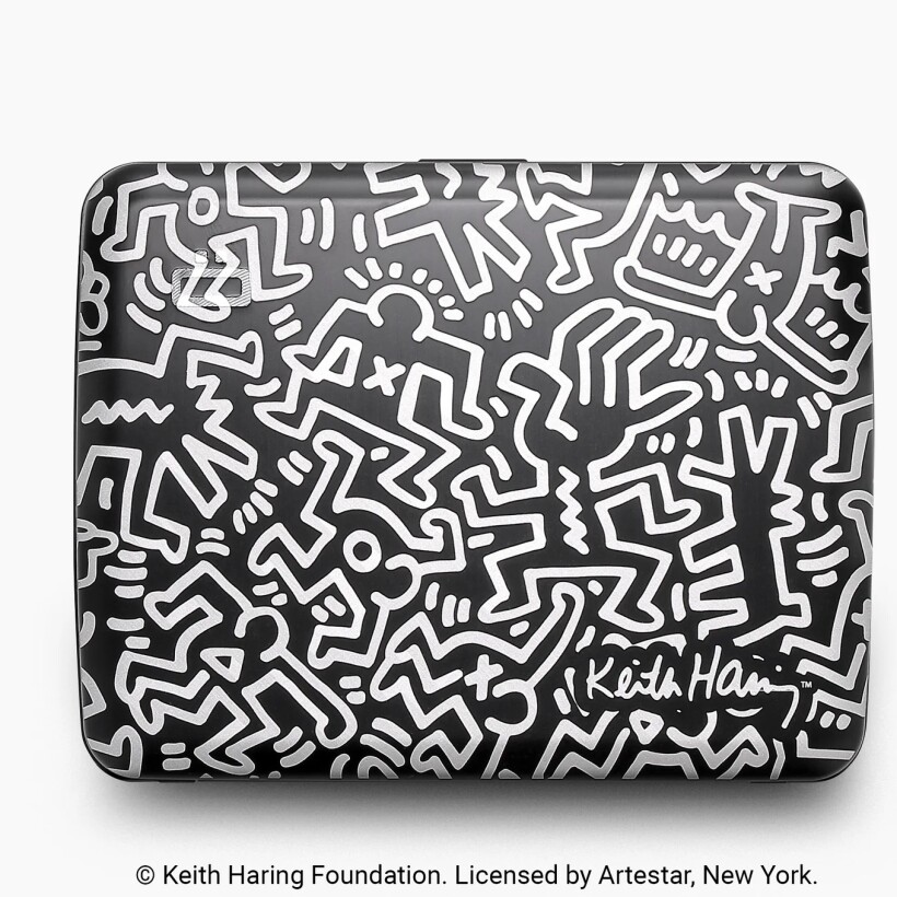 Portefeuille ÖGON Smart Case V2 Large Keith Haring White