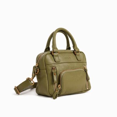 Sac cabas nat & nin Micro Macy Thym - Cuir grainé