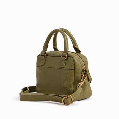 Sac cabas nat & nin Micro Macy Thym - Cuir grainé