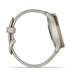 vívomove® Trend  Cream Gold avec bracelet silicone lin