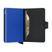 Porte-cartes SECRID Miniwallet Matte Black & Blue