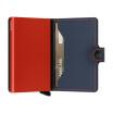 Porte-cartes SECRID Miniwallet Matte NightBlue & Orange