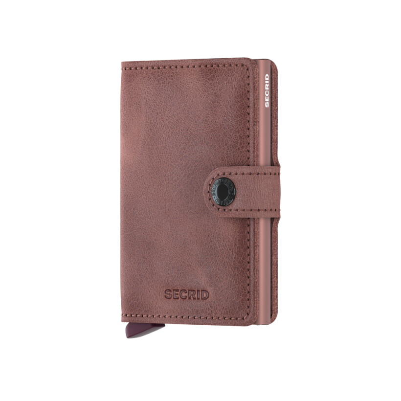 Porte-cartes SECRID Miniwallet Vintage Mauve