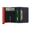 Porte-cartes SECRID Slimwallet Matte Nightblue & Orange