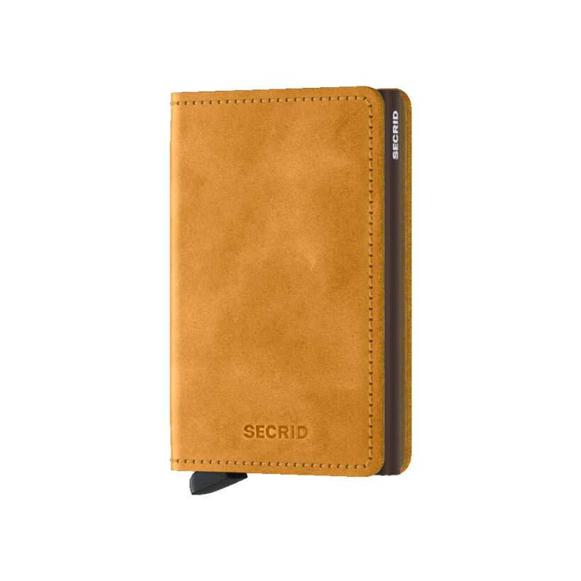 Porte-cartes Secrid Slimwallet Vintage Ochre