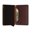 Porte-cartes Secrid Slimwallet Veg Espresso Brown