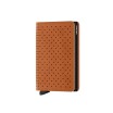 Porte-cartes Secrid Slimwallet Perforated Cognac