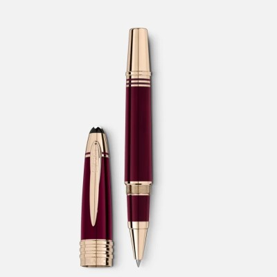 Rollerball Montblanc Grands Personnages édition spéciale John F. Kennedy bordeaux