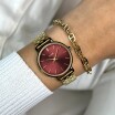 Montre Cluse Boho Chic Petite Steel Dark Cherry, Gold Colour CW10505