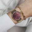 Montre Cluse Boho Chic Petite Steel Dark Cherry, Gold Colour CW10505