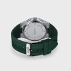 Montre Cluse Vigoureux Chrono Silicone Green, Silver Colour CW20808