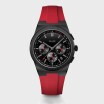 Montre Cluse Vigoureux Chrono Silicone Red, Black Colour  CW20810