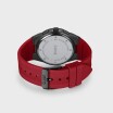 Montre Cluse Vigoureux Chrono Silicone Red, Black Colour  CW20810