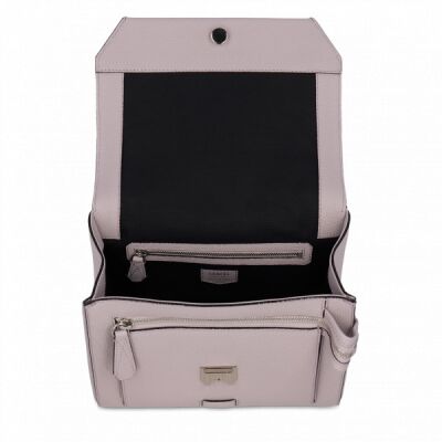 Sac Ninon de Lancel taille M gris / Mauve