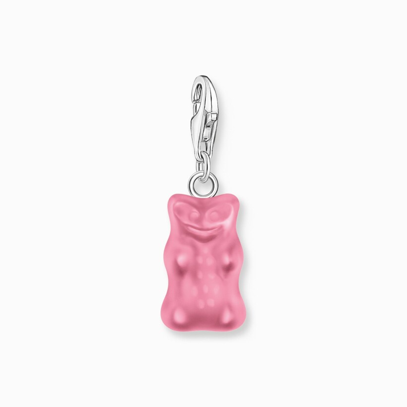 Charm THOMAS SABO X HARIBO Ourson Rose pendant argent