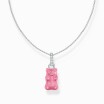 Pendentif THOMAS SABO X HARIBO Ourson rose argent et oxydes de zirconium