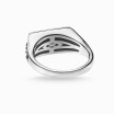 Bague Thomas Sabo Collège Ring en argent et onyx