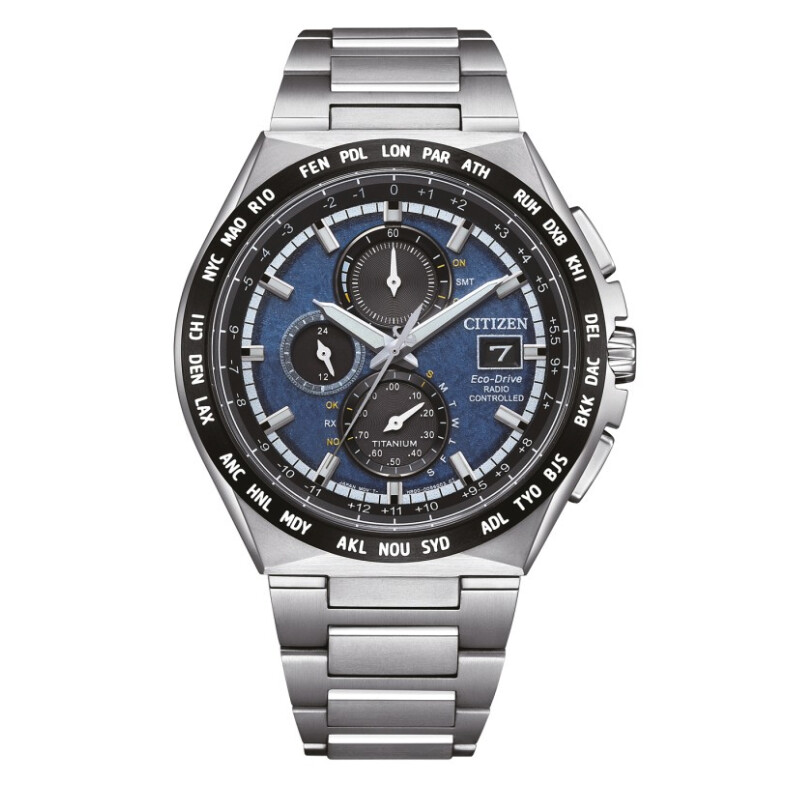 CITIZEN Radio Controlée Eco-Drive AT8238-84L