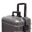 Valise Eastpak RESIST'R CASE S finition Brushed Metal