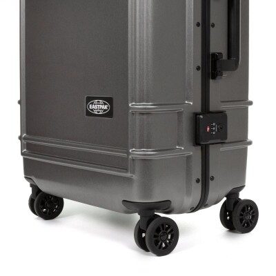 Valise Eastpak RESIST'R CASE L finition Brushed Metal