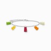 Bracelet THOMAS SABO X HARIBO 5 Oursons Multicolores et argent