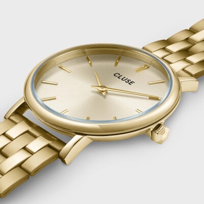 Pavane Petite 2.0 Steel Watch, Full Gold Colour