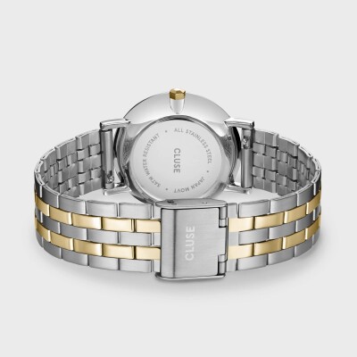 Pavane Petite 2.0 Steel Watch Coconut Milk, Bicolour